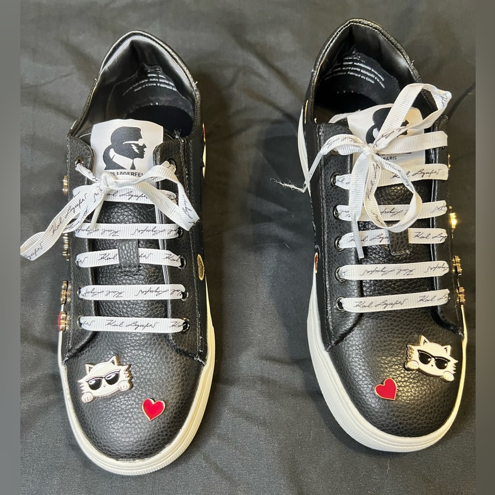 Women's Cate Embellished Sneakers by Karl Lagerfeld Paris.